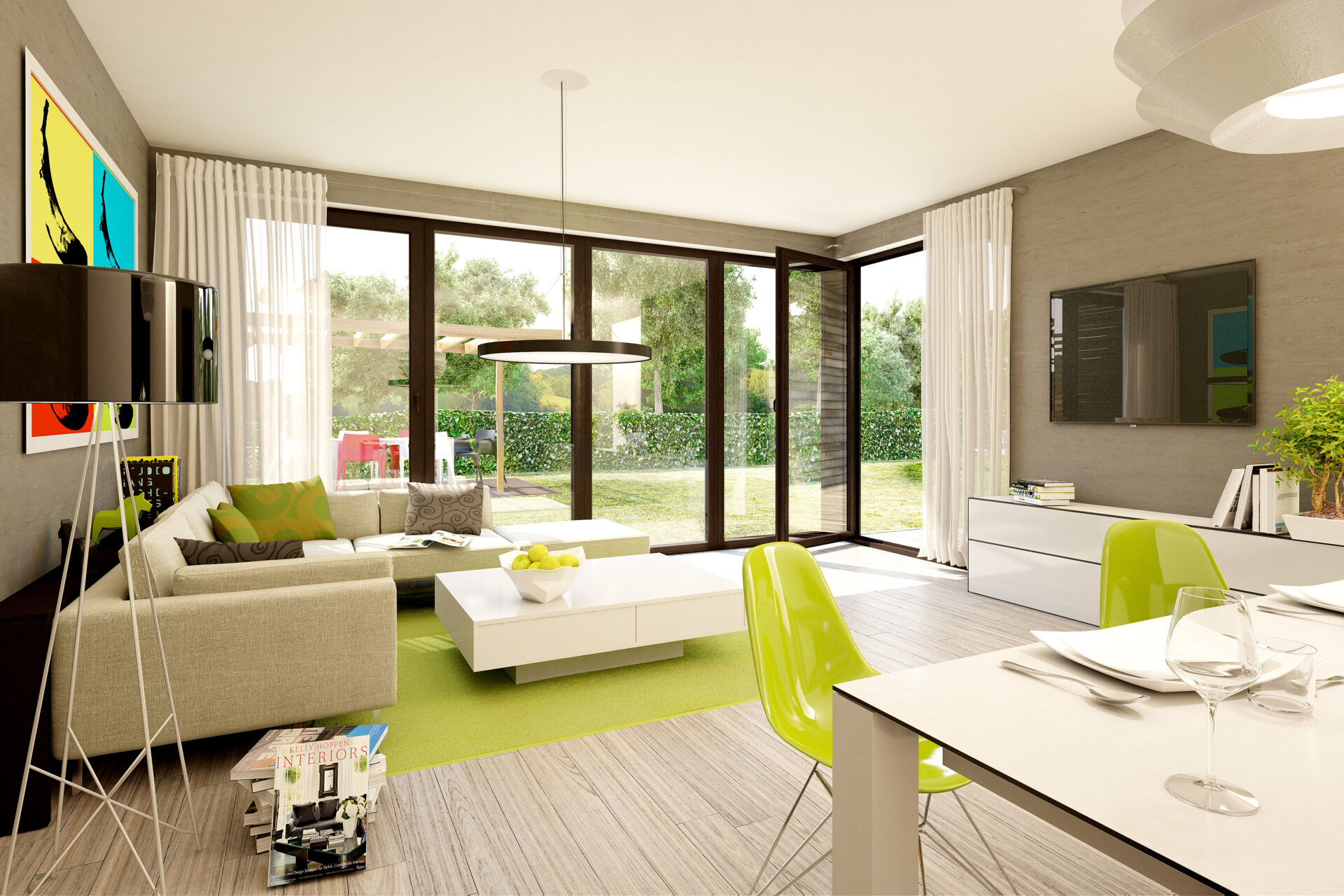 Bytový dům Ecocity Malešice – interiéry