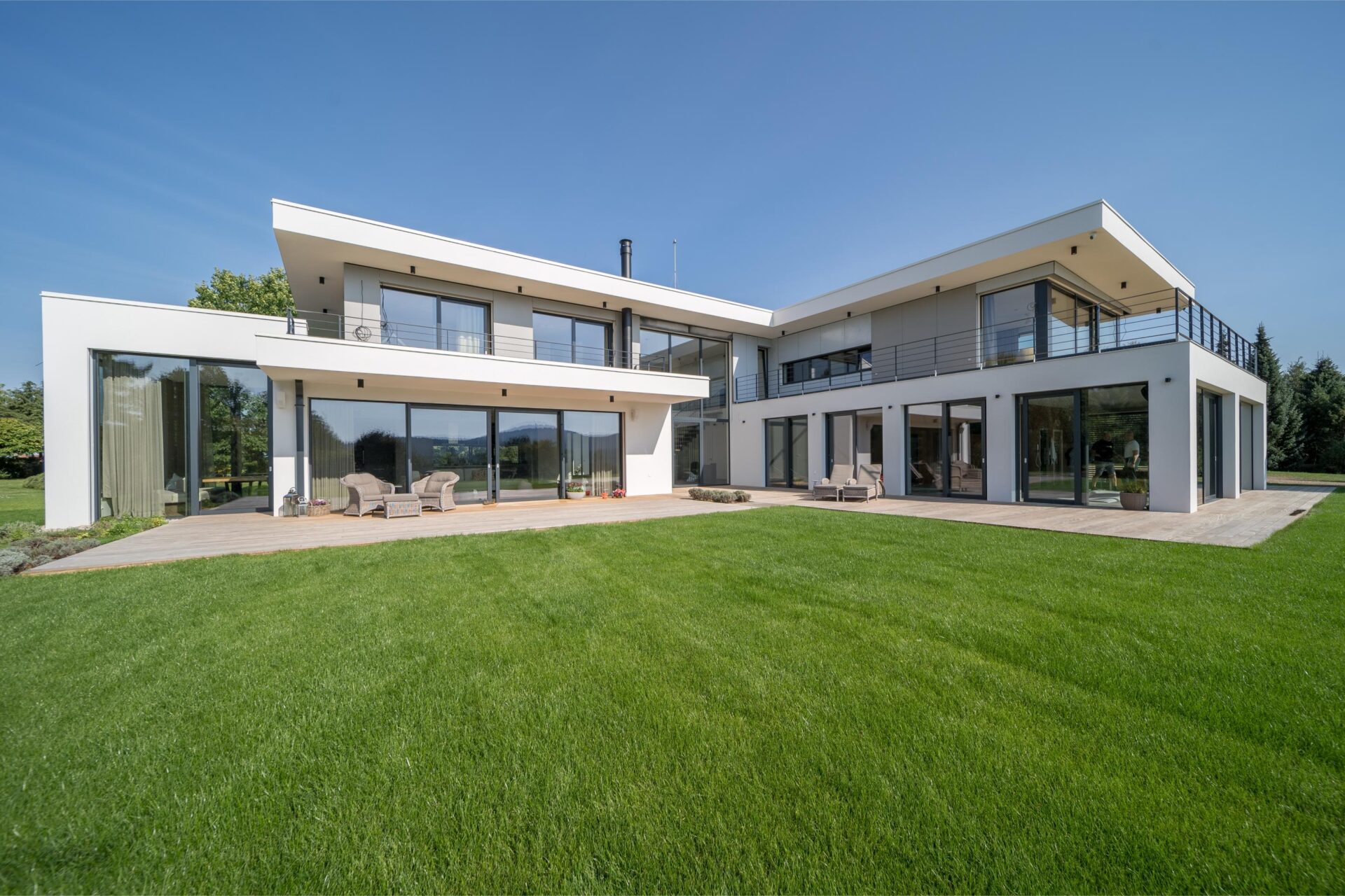 Rodinná vila na tajném místě