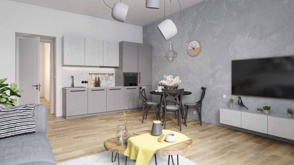 Interiér Rezidence Nad Korábem