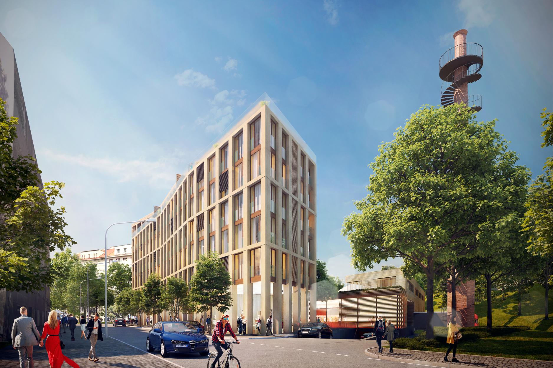 Polyfunkční dům u Libeňského pivovaru