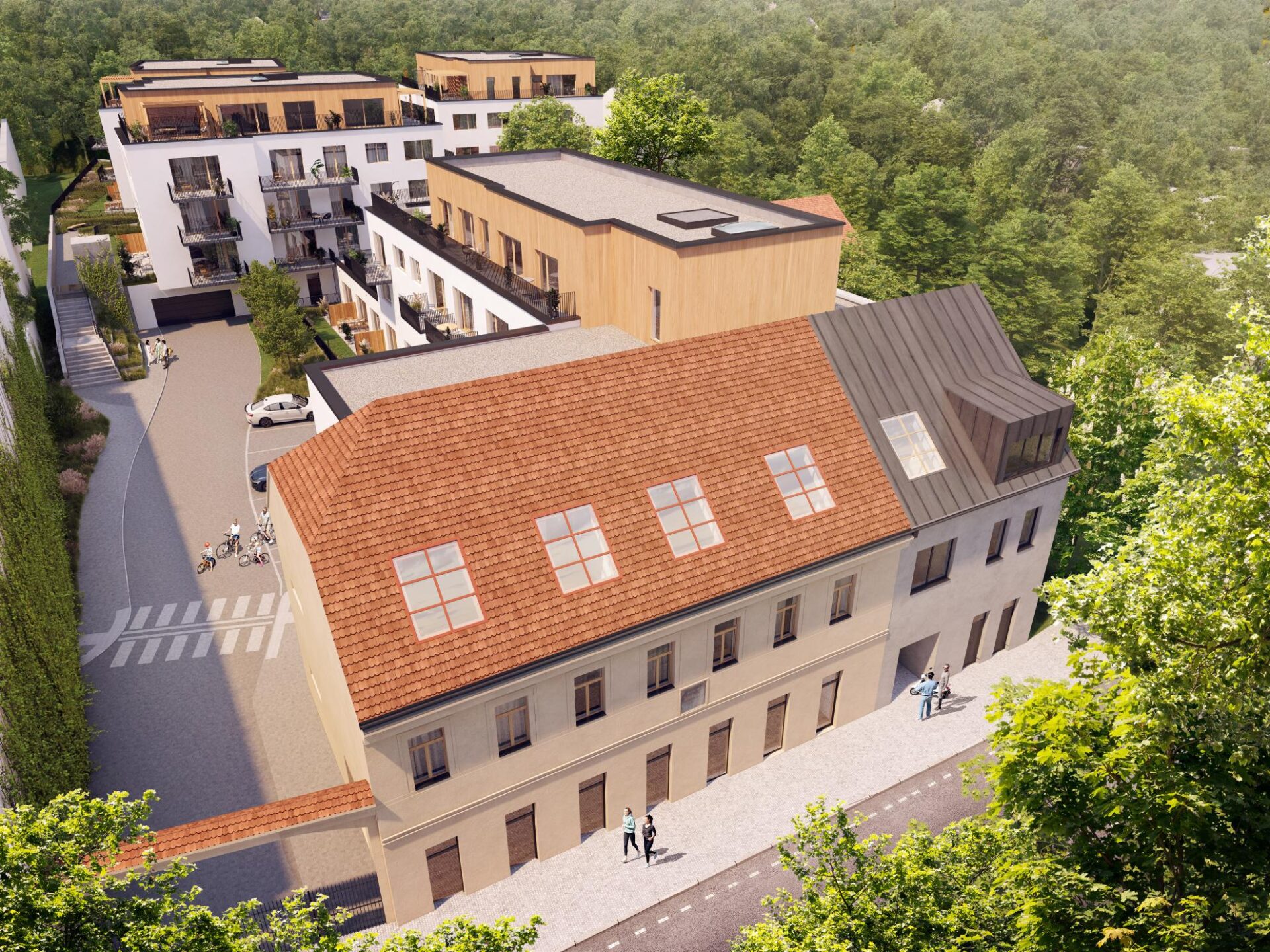 Radotínský Dvůr - vizualizace