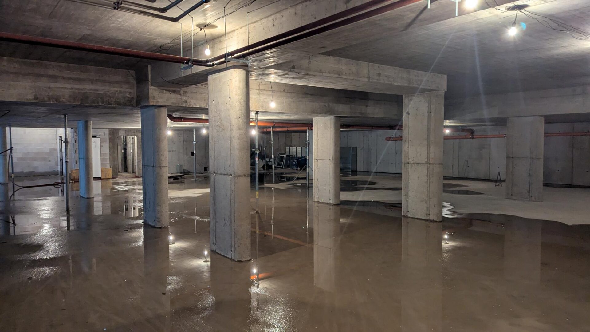 Radotínský dvůr - průběh výstavby